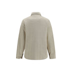 Moncler Beige Polyamide Jacket - Eljoys Fashion 