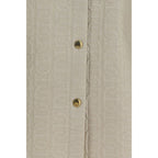 Moncler Beige Polyamide Jacket - Eljoys Fashion 
