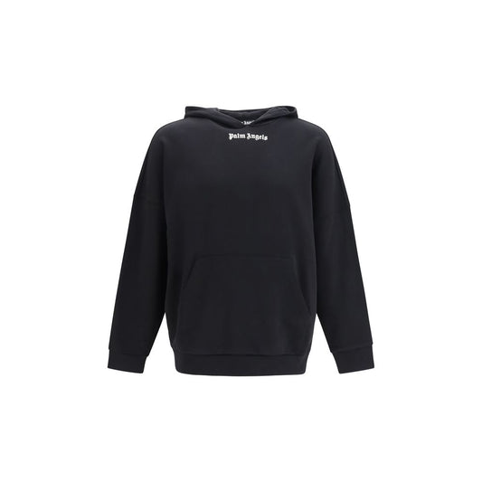 Palm Angels Black Cotton Sweatshirt Palm Angels