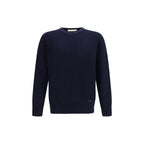 Brooksfield Blue Wool Oves Aries Sweatshirt Brooksfield