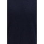 Brooksfield Blue Wool Oves Aries Sweatshirt Brooksfield