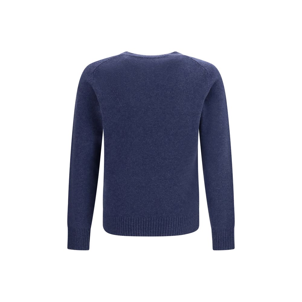 Brooksfield Blue Cashmere Sweater Brooksfield
