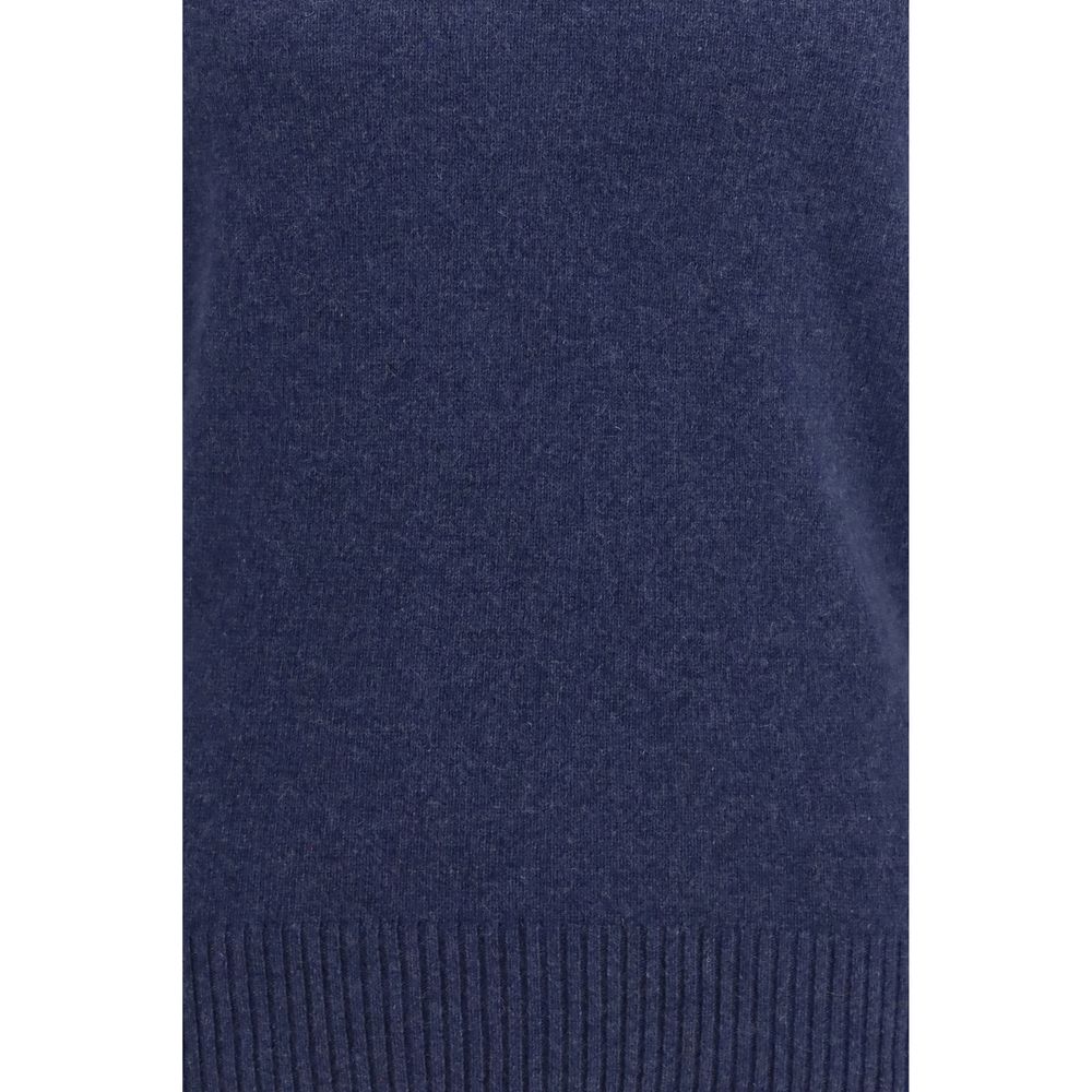 Brooksfield Blue Cashmere Sweater Brooksfield
