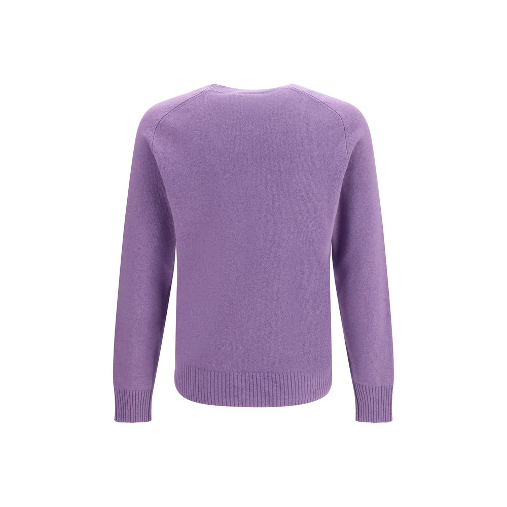 Brooksfield Purple Cashmere Sweater Brooksfield