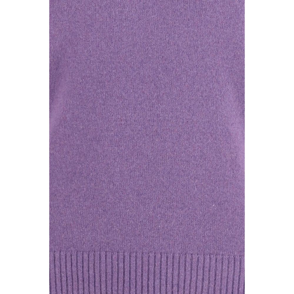 Brooksfield Purple Cashmere Sweater Brooksfield