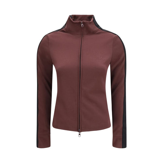 Courrèges Bordeaux Polyester Sweatshirt Courrèges