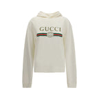 Gucci White Cotton Sweatshirt Gucci