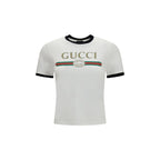 Gucci White Cotton T-Shirt Gucci