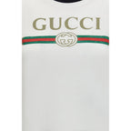 Gucci White Cotton T-Shirt Gucci