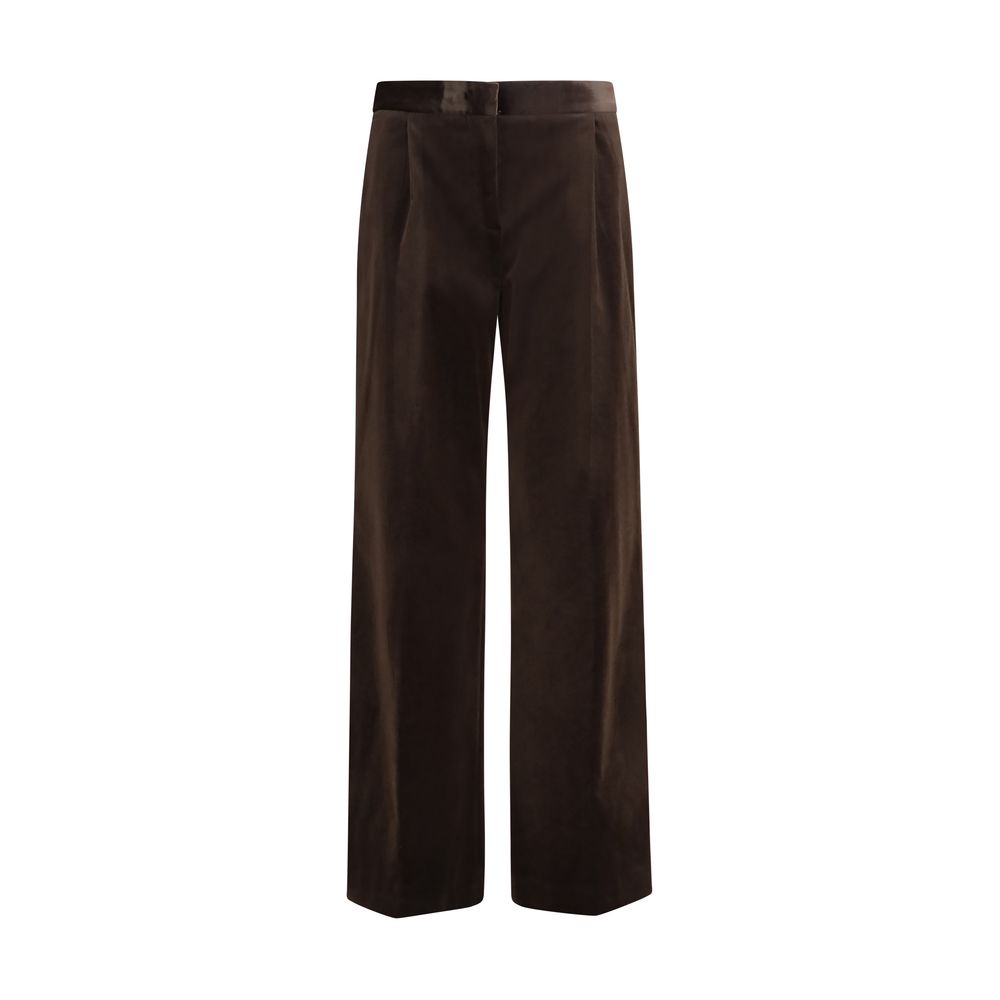 Lardini Brown Cotton Pants Lardini