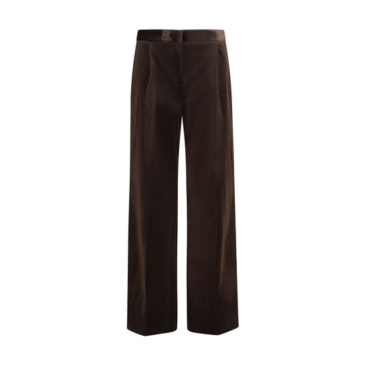 Lardini Brown Cotton Pants Lardini