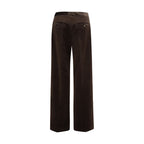 Lardini Brown Cotton Pants Lardini