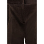 Lardini Brown Cotton Pants Lardini