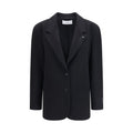 Lardini Black Cashmere Blazer Lardini