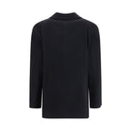 Lardini Black Cashmere Blazer Lardini