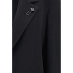 Lardini Black Cashmere Blazer Lardini