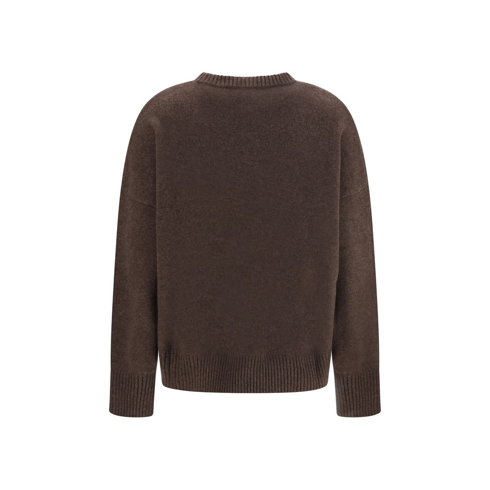 Loulou De Saison Brown Cashmere Sweater Loulou De Saison