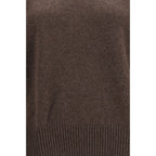 Loulou De Saison Brown Cashmere Sweater Loulou De Saison