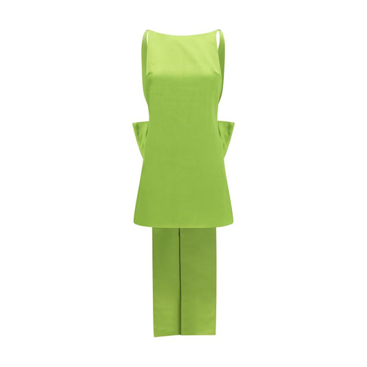 Self-Portrait Bicolor Polyester Casual Dress Self-Portrait