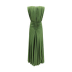 Self-Portrait Bicolor Viscose Casual Dress