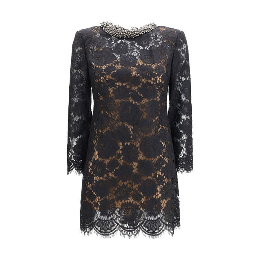 Self-Portrait Black Polyamide Casual Dress Self-Portrait