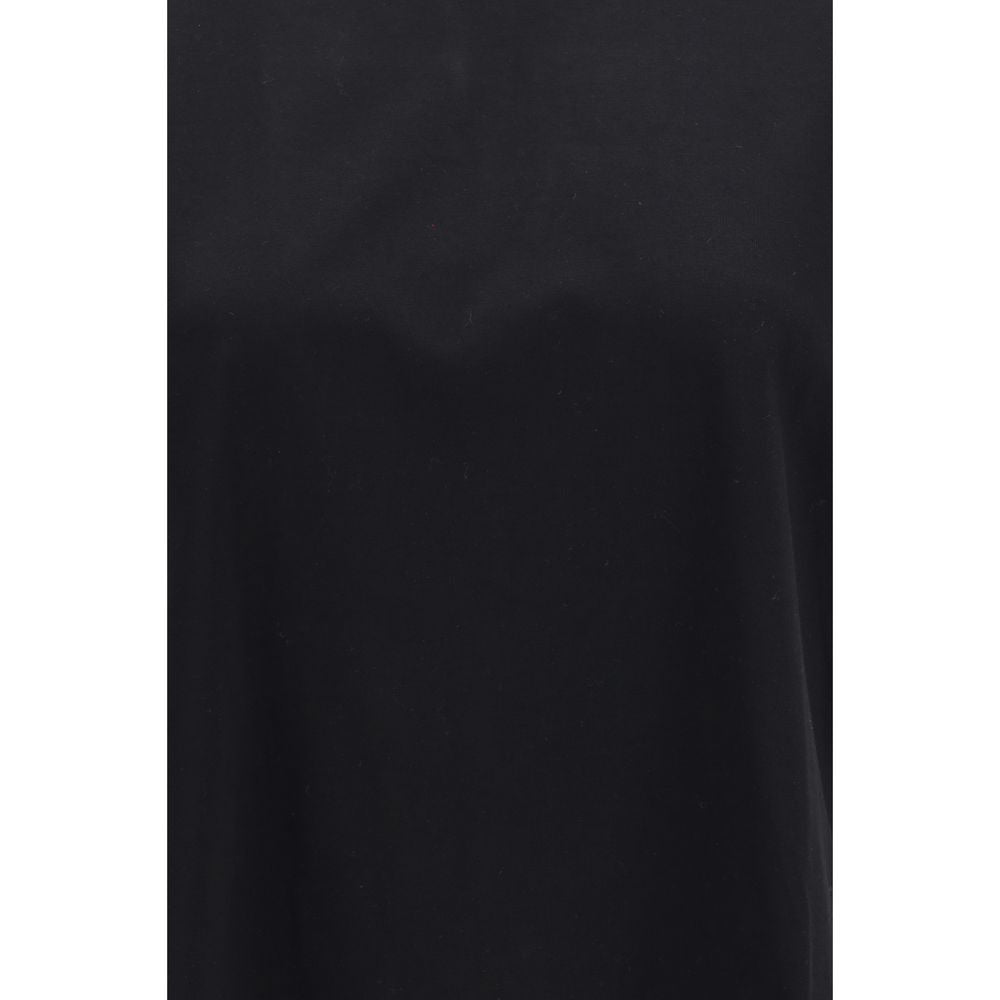 Loulou De Saison Black Cotton T-Shirt Loulou De Saison