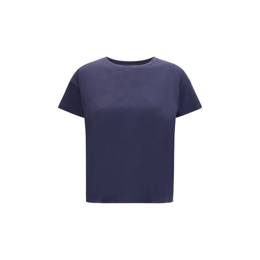 Loulou De Saison Blue Cotton T-Shirt Loulou De Saison