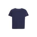 Loulou De Saison Blue Cotton T-Shirt Loulou De Saison