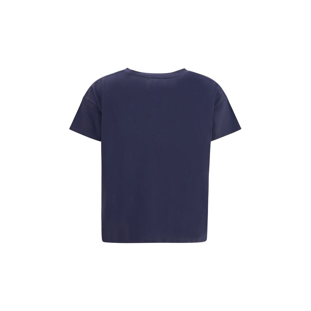 Loulou De Saison Blue Cotton T-Shirt Loulou De Saison