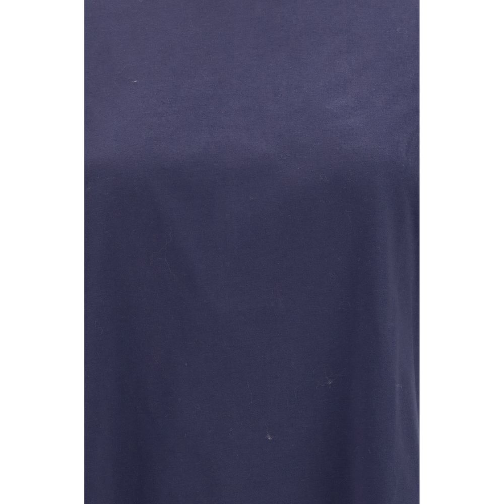 Loulou De Saison Blue Cotton T-Shirt Loulou De Saison