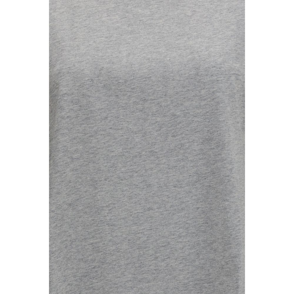 Loulou De Saison Gray Cotton T-Shirt Loulou De Saison