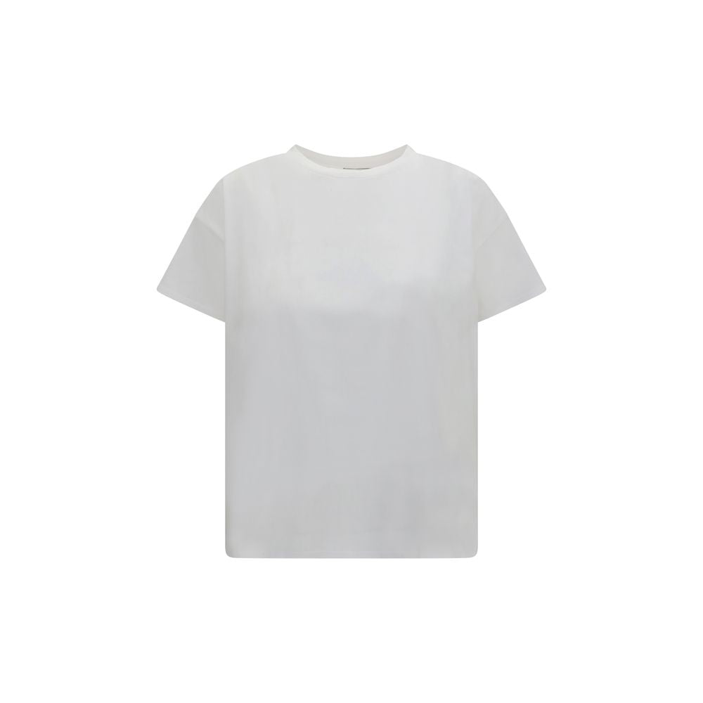 Loulou De Saison White Cotton T-Shirt Loulou De Saison