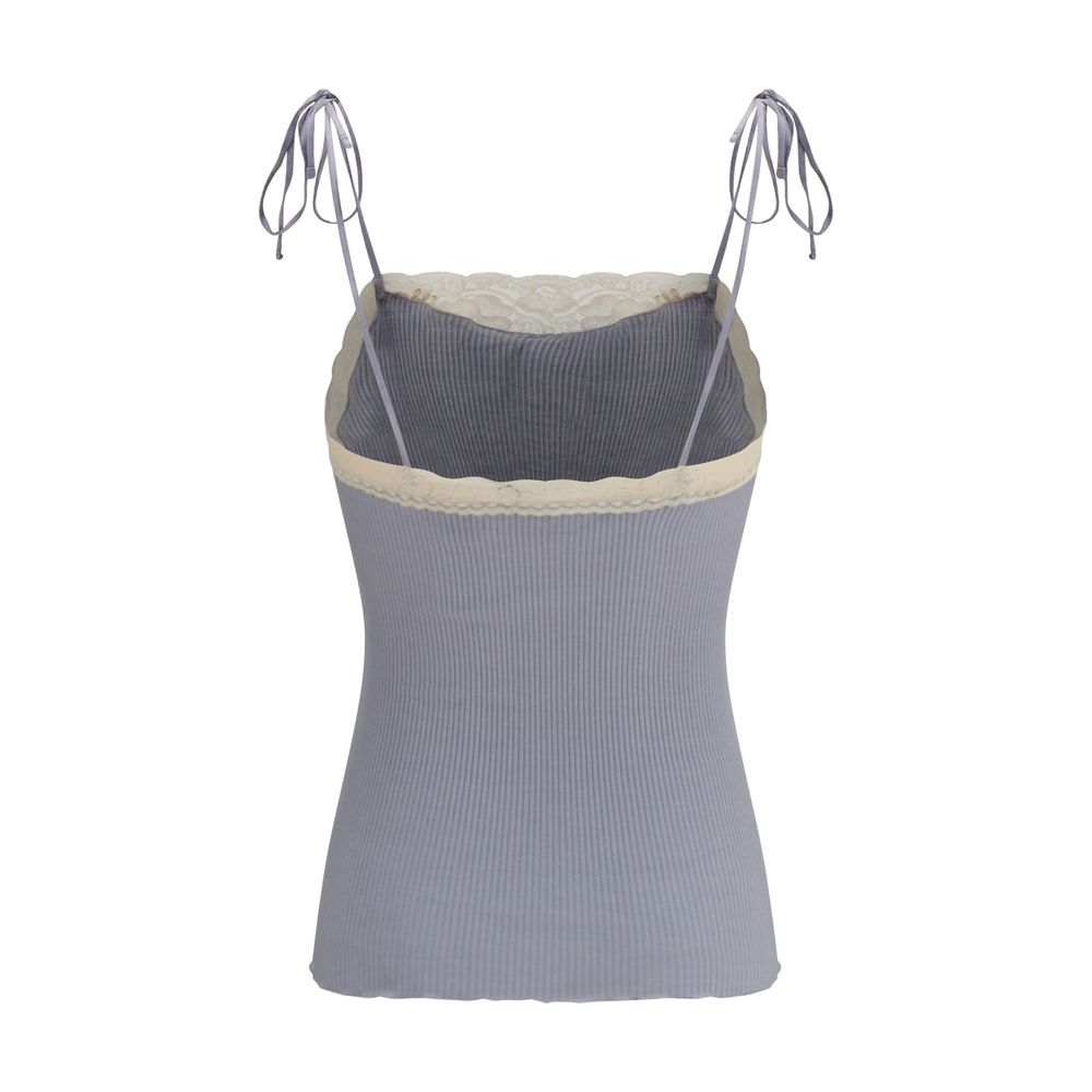 Chloé Blue Cashmere T-Shirt Chloé