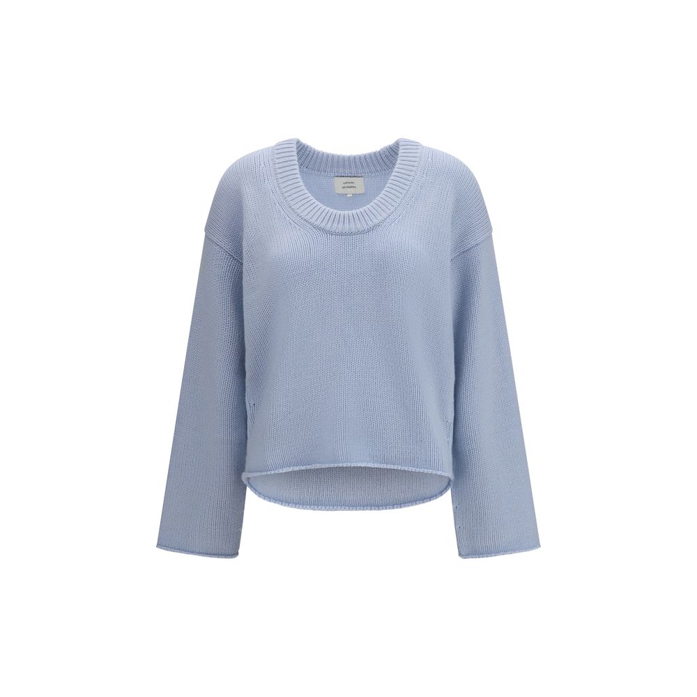 Loulou De Saison Blue Cashmere Sweater Loulou De Saison