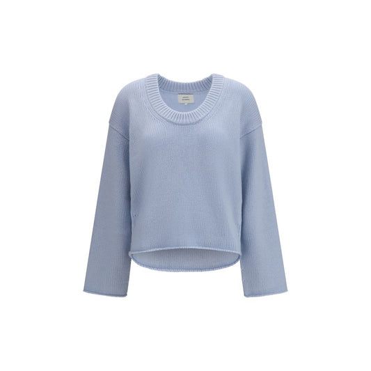 Loulou De Saison Blue Cashmere Sweater Loulou De Saison