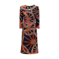 Dolce & Gabbana Multicolor Silk Cocktail Dress Dolce & Gabbana
