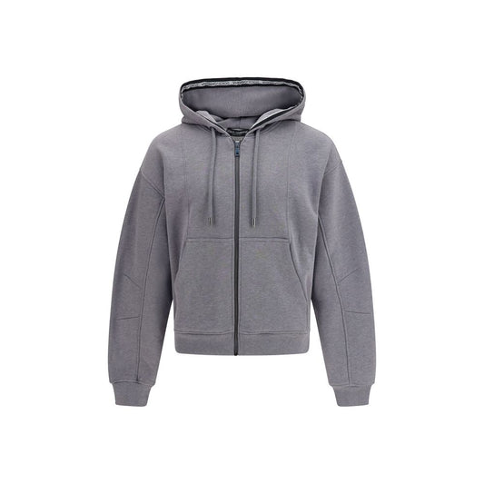Dolce & Gabbana Gray Cotton Sweatshirt Dolce & Gabbana