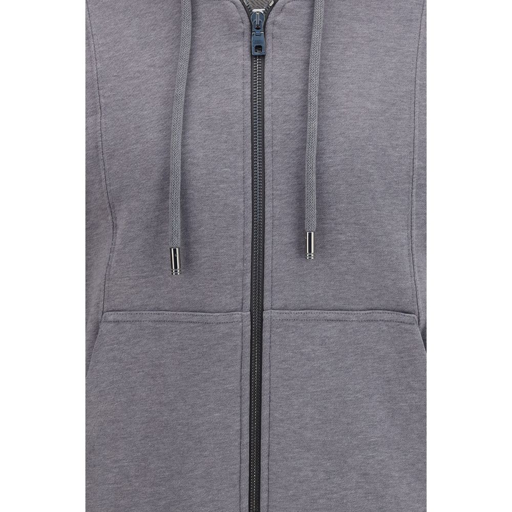 Dolce & Gabbana Gray Cotton Sweatshirt Dolce & Gabbana