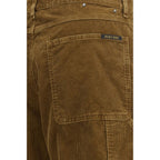 Golden Goose Brown Cotton Cargo Pants Golden Goose