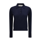 Golden Goose Blue Wool Oves Aries Dress Shirt
