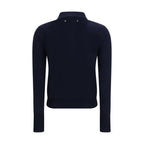 Golden Goose Blue Wool Oves Aries Dress Shirt