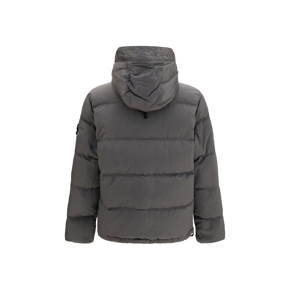 Stone Island Bicolor Polyamide Full-Length Jacket Stone Island