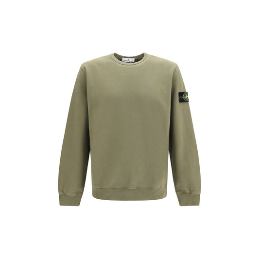 Stone Island Bicolor Cotton Sweatshirt Stone Island