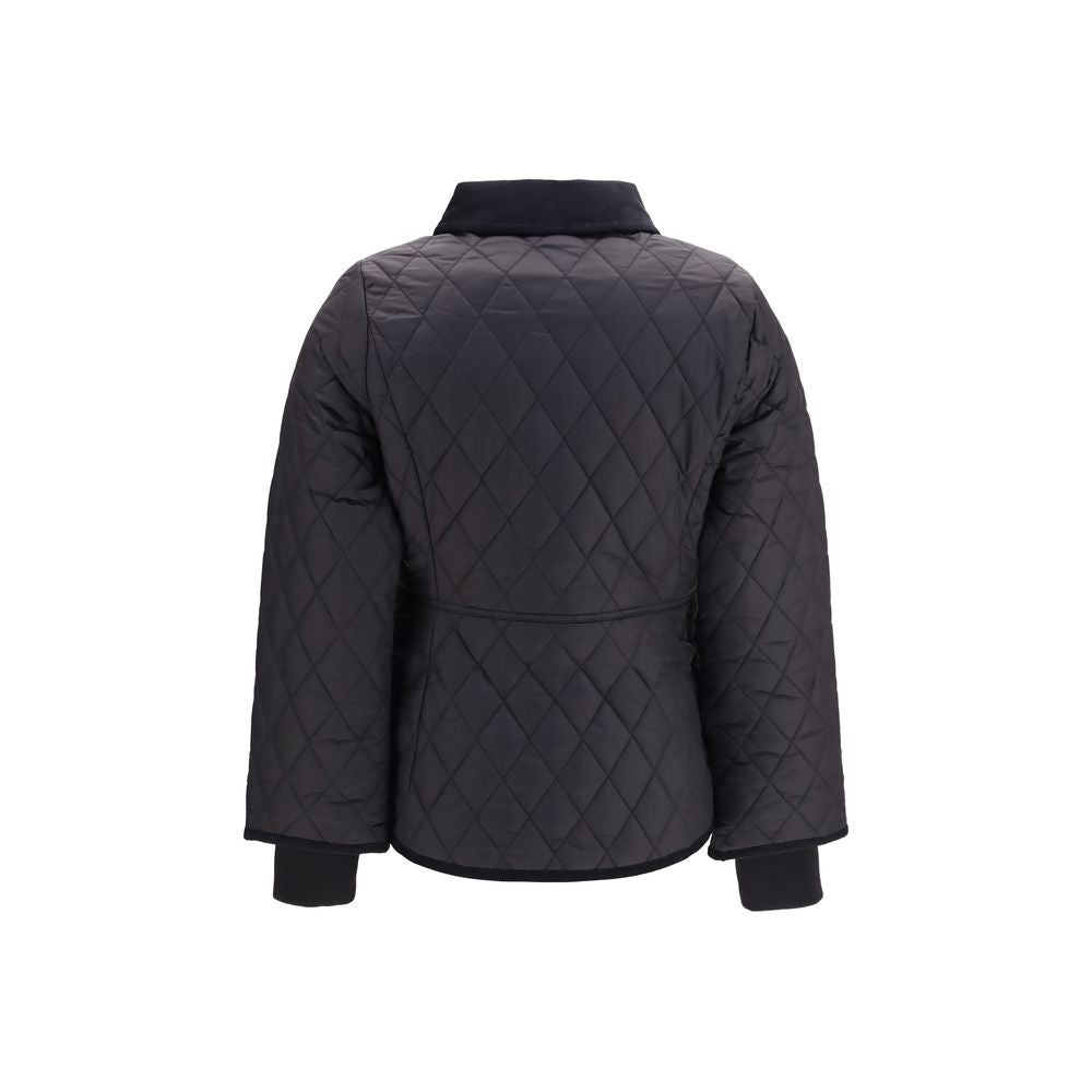 Barbour Black Polyamide Full-Length Jacket Barbour