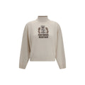 Brunello Cucinelli White Cashmere Sweater Brunello Cucinelli