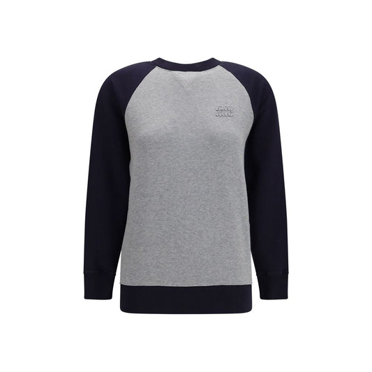 Miu Miu Multicolor Cotton Sweatshirt Miu Miu