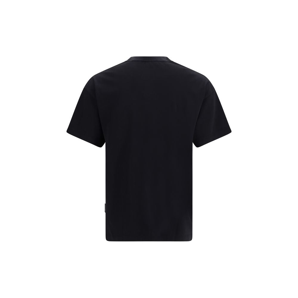 Palm Angels Black Cotton T-Shirt Palm Angels