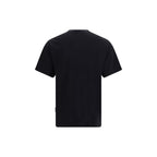 Palm Angels Black Cotton T-Shirt Palm Angels