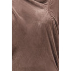 Rick Owens Beige Viscose Casual Dress Rick Owens