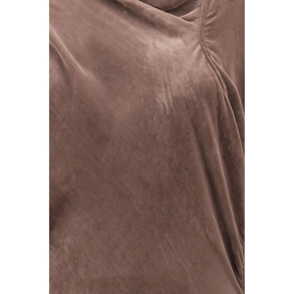 Rick Owens Beige Viscose Casual Dress Rick Owens